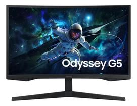 Monitor Gamer Curvo Samsung Odyssey G5 27, QHD, 165Hz, 1ms, FreeSync, HDR10 LS27CG552ELMZD