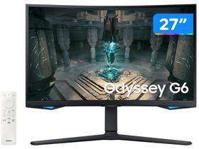 Monitor Gamer Curvo Samsung Odyssey G65 - LS27BG650ELXZD 27” WQHD 1ms HDMI DisplayPort