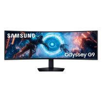 Monitor Gamer Curvo Samsung Odyssey G9 49", DQHD, 144Hz, 1ms, DP e HDMI, FreeSync Premium Pro, Ajuste de Altura, VA, Preto - LS49FG910ELXZD