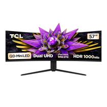 Monitor Gamer Curvo TCL 57" QD Mini LED 4K 120Hz 2 HDMI HDR1000 57R94