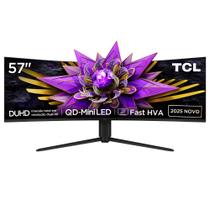 Monitor Gamer Curvo TCL 57" QD Mini LED 4K 120Hz 2 HDMI HDR1000 57R94 Monitor Gamer Curvo TCL 57" QD Mini LED 4K 120Hz 2 HDMI HDR1000 57R94