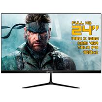 Monitor Gamer Haoqing 24", HQ24, Resolução Full HD (1920 x 1080), 100Hz, Tela IPS, Bordas Finas, HDMI/VGA, Preto