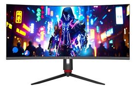 Monitor Gamer Hi Level Elite Curvo 34 Eled 180hz 1ms Wqhd