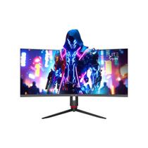 Monitor Gamer Level Elite Curvo ELED 34 HDR WQHD 180Hz 1ms HL34R180C Preto