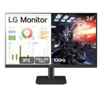 Monitor Gamer LG 24", FHD, 100Hz, 5ms, IPS, Dynamic Action Sync, HDMI, Preto - 24MS500-B Monitor Gamer LG 24", FHD, 100Hz, 5ms, IPS, Dynamic Action Sync, HDMI, Preto - 24MS500-B