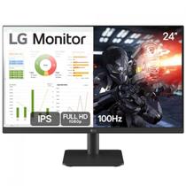 Monitor Gamer LG 24 Full HD, IPS, 100Hz, 5ms, HDMI, Preto - 24MS500-B