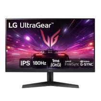 Monitor Gamer LG 24" UltraGear IPS 24GS60F-B, 180Hz, 1MS, GTG, NVIDIA G-SYNC