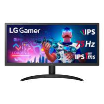 Monitor Gamer LG 26" UltraWide IPS 75Hz 1ms Full HD 26WQ500 HDR10 Bivolt
