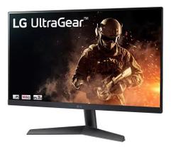 Monitor Gamer LG UltraGear 24 Full HD, 144Hz, 1ms, IPS, HDMI e DisplayPort, 99% sRGB, HDR, FreeSync Premium, VESA - 24GN60R-B.AWZM
