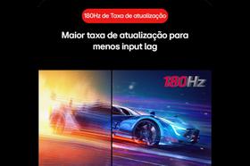 Monitor Gamer LG UltraGear 24” IPS, 180Hz, 1ms (GtG) NVIDIA G-SYNC , AMD FreeSync, HDR10, sRGB 99% - 24GS60F-B