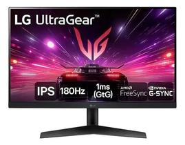 Monitor Gamer LG UltraGear 24 IPS 180Hz 1ms GtG NVIDIA GSYNC AMD FreeSyncHDR10 sRGB 99 24GS60FB Monitor Gamer LG UltraGear 24 IPS 180Hz 1ms GtG NVIDIA GSYNC AMD FreeSyncHDR10 sRGB 99 24GS60FB
