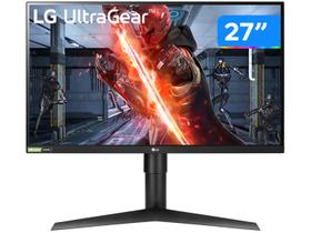 Monitor Gamer LG UltraGear 27", FHD, 240Hz, 1ms, IPS, FreeSync Premium, G-Sync, HDR10, Altura Ajustável - 27GN750-B.AWZ