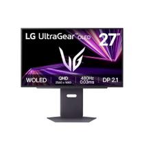 Monitor Gamer LG UltraGear 27" QHD OLED, HDR400, 480Hz, 0.03ms (GtG), NVIDIA G-SYNC, AMD FreeSync Premium - 27GX790A-B