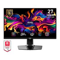 Monitor Gamer MSI MAG 271QPX QD-OLED E2 27"" WQHD, Tela Flat, DisplayHDR, 240Hz, 0.03ms, DP, HDMI 2.1, Tipo-C, Preto - 9S6-3CD89T-010