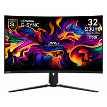 Monitor Gamer MSI MPG 321CURX 32" 4K Ultra HD Curvo 250Hz OLED - Preto Monitor Gamer MSI MPG 321CURX 32" 4K Ultra HD Curvo 250Hz OLED - Preto