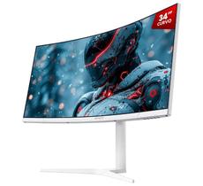 Monitor Gamer Pcyes Z-Max Z34C 34 Curvo Wqhd 165Hz 1Ms Hdmi/Dp/Has Speaker Freesync White Ghost Pmgz34C165Wg Monitor Gamer Pcyes Z-Max Z34C 34 Curvo Wqhd 165Hz 1Ms Hdmi/Dp/Has Speaker Freesync White Ghost Pmgz34C165Wg