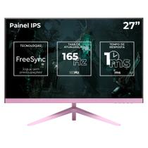 Monitor Gamer Pichau Centauri CR27P, 27 Pol, IPS, 2K, 1ms, 165Hz, FreeSync, HDMI/DP, PG-CTRP-PINK01