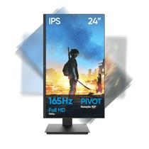 Monitor Gamer Pivot 24" OX Órbita IPS Full HD, 165Hz, HDMI/DisplayPort