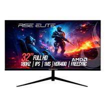 Monitor Gamer Rise Mode Prime 32", FHD, 180Hz, 1ms, IPS, FreeSync, HDR 400, HDMI e DisplayPort, sRGB 110%, Preto - RM-MOG-32F180FH-B Monitor Gamer Rise Mode Prime 32", FHD, 180Hz, 1ms, IPS, FreeSync, HDR 400, HDMI e DisplayPort, sRGB 110%, Preto - RM-MOG-32F180FH-B