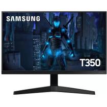 Monitor Gamer Samsung 27 Full HD, Wide, 75Hz, IPS, HDMI, FreeSync, VESA, Preto LF27T350FHLMZD