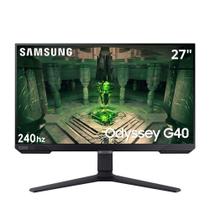 Monitor Gamer Samsung 27'' Odyssey G40 240hz 1ms Full HD IPS HDMI/DisplayPort, FreeSync Premium LS27BG400ELXZD