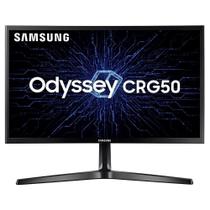 Monitor Gamer Samsung Odyssey 23.5 LED, Curvo, 144 Hz, Full HD, FreeSync, HDMI/DisplayPort - LC24RG50FZLMZD