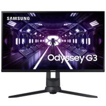 Monitor Gamer Samsung Odyssey 27" FHD 144 Hz HDMI DP VGA Freesync Série G3 Preto