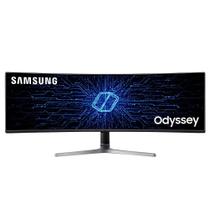 Monitor Gamer Samsung Odyssey 49 QLED, 120 Hz, Ultra Wide, DQHD, HDMI/DisplayPort, 125% sRGB, HDR 1000, Ajuste de Ângulo - LC49RG90SSLXZD