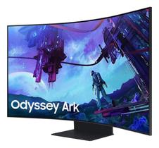 Monitor Gamer Samsung Odyssey Ark 55 Curvo, 4K, 165Hz, 1ms, FreeSync Premium Pro, Modelo LS55CG97WNLXZD