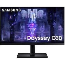 Monitor Gamer Samsung Odyssey G3 24", 144Hz, Full HD, 1ms, DisplayPort e HDMI, FreeSync Premium, Ajuste de Altura, VESA - LS24BG300ELMZD