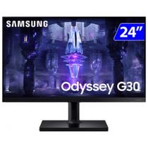 Monitor Gamer Samsung Odyssey G30 VA 24 Polegadas Wide Full HD HDMI LS24BG300ELMZD