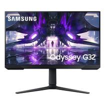 Monitor Gamer Samsung Odyssey G32 27" LED Full HD, 165 Hz, 1ms, HDMI/DisplayPort, FreeSync Premium, Ajuste de Altura, Preto - LS27AG320NLXZD