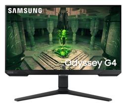 Monitor Gamer Samsung Odyssey G40 25" Preto LS25BG400ELXZD, FHD, 240 Hz, 1ms, com ajuste de altura, HDMI, DP, Gsync, Freesync