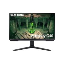 Monitor Gamer Samsung Odyssey G40 27, 240 Hz, 1ms, ajuste de altura, Gsync, Freesync,HDMI, DP, FHD, Preto Monitor Gamer Samsung Odyssey G40 27, 240 Hz, 1ms, ajuste de altura, Gsync, Freesync,HDMI, DP, FHD, Preto