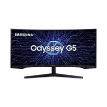 Monitor Gamer Samsung Odyssey G5 34 Va Curvo, 2K Qhd Hdr10