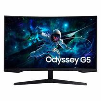 Monitor Gamer Samsung Odyssey G5 LS32CG552EN 32" Quad HD Curvo 165Hz HDMI - Preto Monitor Gamer Samsung Odyssey G5 LS32CG552EN 32" Quad HD Curvo 165Hz HDMI - Preto