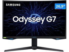 Monitor Gamer Samsung Odyssey G7 26,9” QLED Curvo