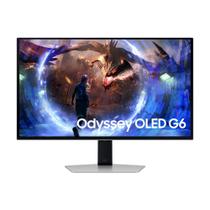 Monitor Gamer Samsung Odyssey OLED G6 27” QHD, Tela Flat, Painel Oled, 360Hz,Auto Source Switch+, FreeSync Premium Pro