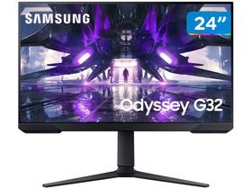 Monitor Gamer Samsung Série G32 Odyssey 24” - Full HD 165Hz 1ms Display Port HDMI FreeSync