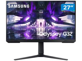 Monitor Gamer Samsung Série G32 Odyssey 27” - Full HD 165Hz 1ms Display Port HDMI FreeSync