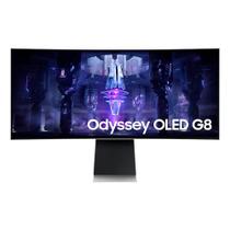 Monitor Gamer Smart Samsung Odyssey G8 34 OLED WQHD HDR 175Hz 0.03ms Freesync Premium Pivot - LS27AG320NLXZD