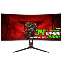 Monitor Gamer SuperFrame Precision 34" Curvo UWQHD 240Hz HDR