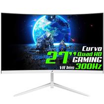 Monitor Gamer SuperFrame Vision, 27 Pol, Curvo, Full HD, VA, 1ms, 300Hz, FreeSync, HDMI/DP, Branco, SF-MN-VSN27FVCFW1B Monitor Gamer SuperFrame Vision, 27 Pol, Curvo, Full HD, VA, 1ms, 300Hz, FreeSync, HDMI/DP, Branco, SF-MN-VSN27FVCFW1B