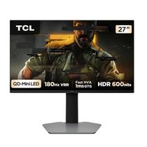 Monitor Gamer TCL 27 Polegadas QLED Mini LED QHD G64 180Hz 1ms (GtG) Freesync HDR 600 nits 27G64