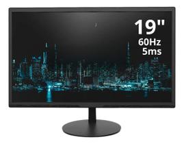 Monitor Gamer Tela 19 5ms 60hz Hdmi Vga Gaming-x Ajustável
