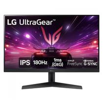 Monitor Gamer tela de Cristal LG UltraGear 24 polegadas 180Hz 1ms IPS HDR10