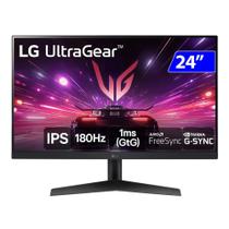 Monitor Gamer UltraGear 24GS60F-B 24 Polegadas Full HD IPS HDMI LG Monitor Gamer UltraGear 24GS60F-B 24 Polegadas Full HD IPS HDMI LG