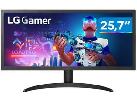 Monitor Gamer UltraWide LG 26WQ500-B 25,7” - Full HD 75Hz IPS 1ms HDMI FreeSync