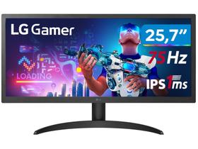 Monitor Gamer UltraWide LG 26WQ500-B 25,7” - Full HD 75Hz IPS 1ms HDMI FreeSync Monitor Gamer UltraWide LG 26WQ500-B 25,7” - Full HD 75Hz IPS 1ms HDMI FreeSync