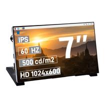 Monitor GeeekPi LCD IPS 1024x600 de 7 polegadas para Raspberry Pi